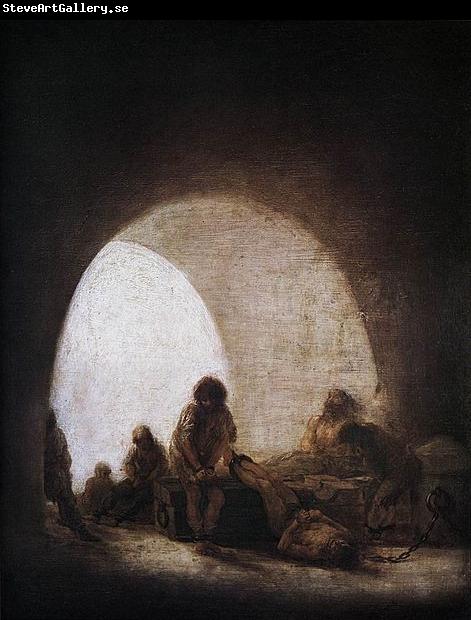 Francisco de Goya A Prison Scene